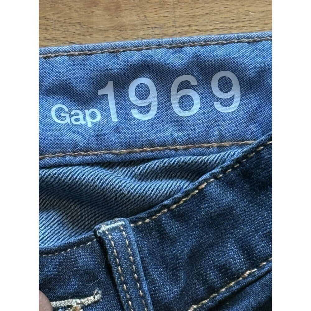 Gap 1969 Women's Always Skinny Blue Denim Jeans Size 26/2 Ankle - Picture 5 of 5